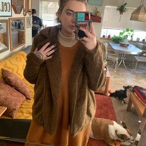 MINKPINK Motorcycle Jacket